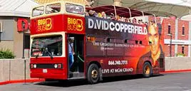 Big Bus hop on hop off bus a Las Vegas