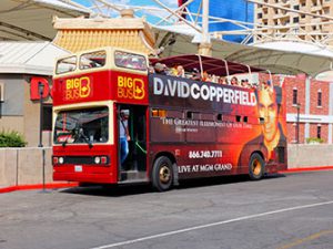 Big Bus hop on hop off bus a Las Vegas