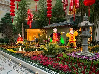 Hotel Bellagio a Las Vegas - Giardini