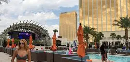 Party in piscina a Las Vegas