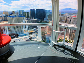 The LINQ High Roller di Las Vegas - Interiore