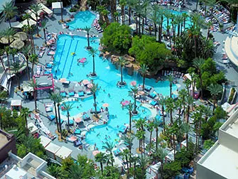 The LINQ High Roller di Las Vegas - Piscina