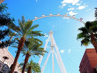 The LINQ High Roller di Las Vegas