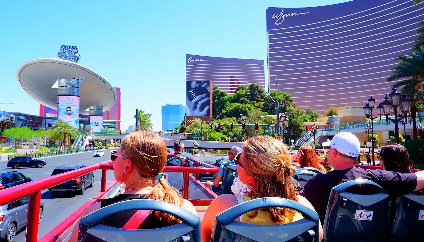 Autobus hop on hop off a Las Vegas