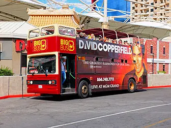 Bus hop-on hop-off a Las Vegas