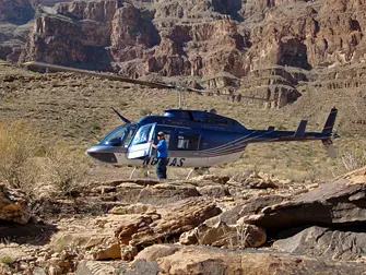 Volo in elicottero al Grand Canyon